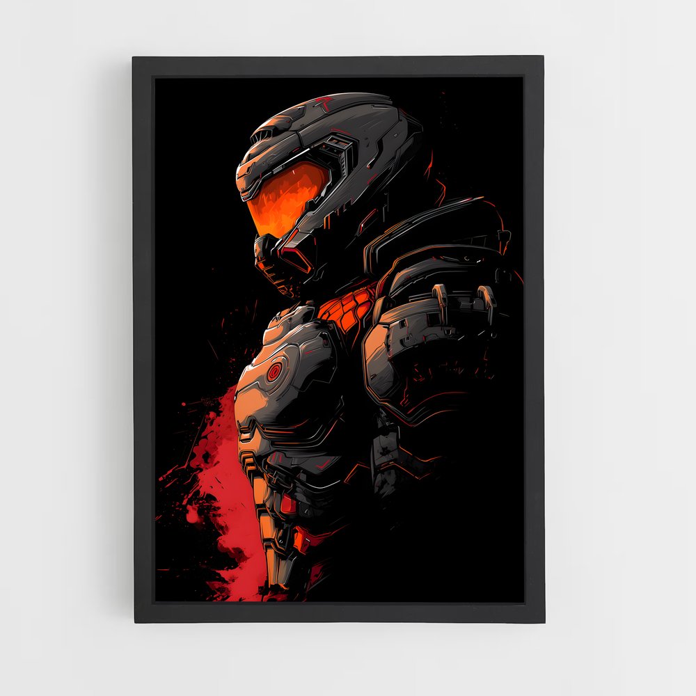 Poster Doom Slayer: Ascension Rouge (vue 2)
